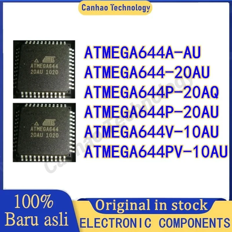 

ATMEGA644A-AU ATMEGA644-20AU ATMEGA644P-20AQ ATMEGA644P-20AU ATMEGA644V-10AU ATMEGA644PV-10AU TQFP-44 IC Chip in Stock