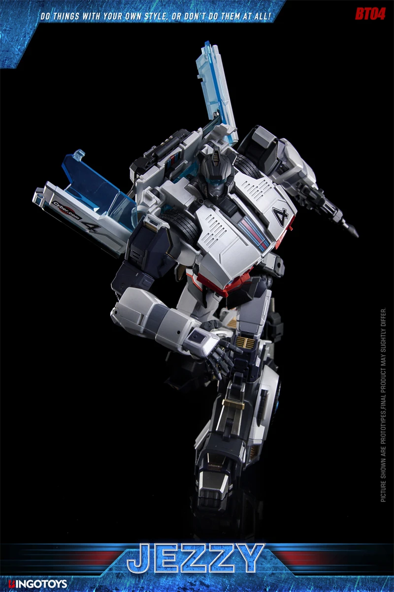 

【In Stock】 Bingo Toys BT07 Jezzy Model Kit Toys Transformation Action Figure Moving Model Figure