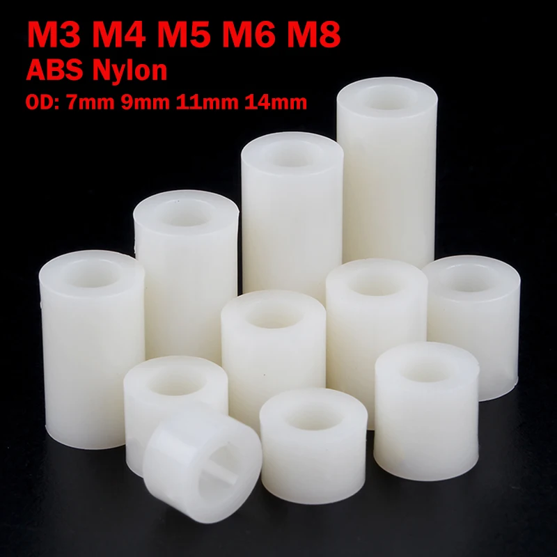White Abs Nylon Pla…