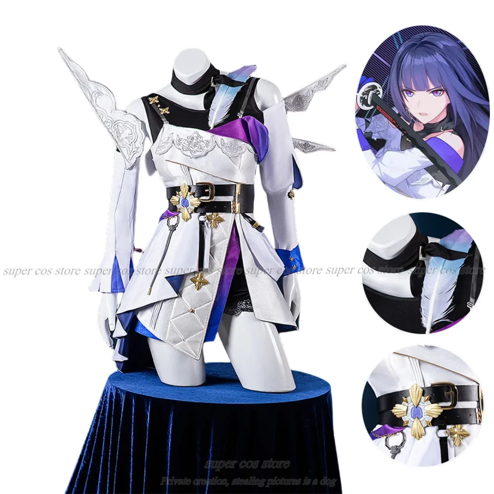 Honkai Raiden Mei Косплей Костюм Комплект Парик y Mikuu Косплей Костюм женский