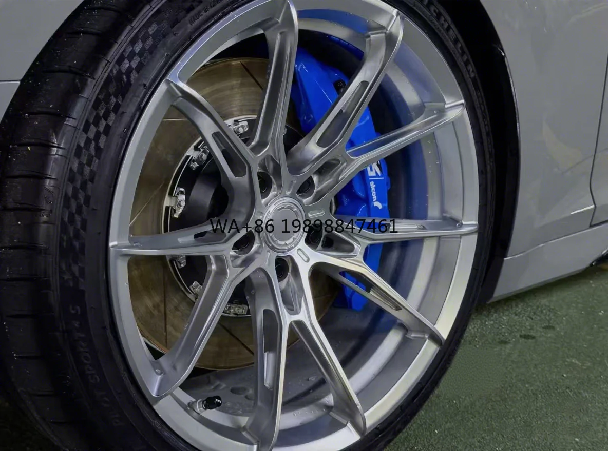 Rines de Aluminio Forjado para Auto, Diseño Cóncavo Profundo, 18-22 Pulgadas, 5x112, 5x114.3, 5x120, Compatibles con G30, Rines Monobloque con Borde Delantero