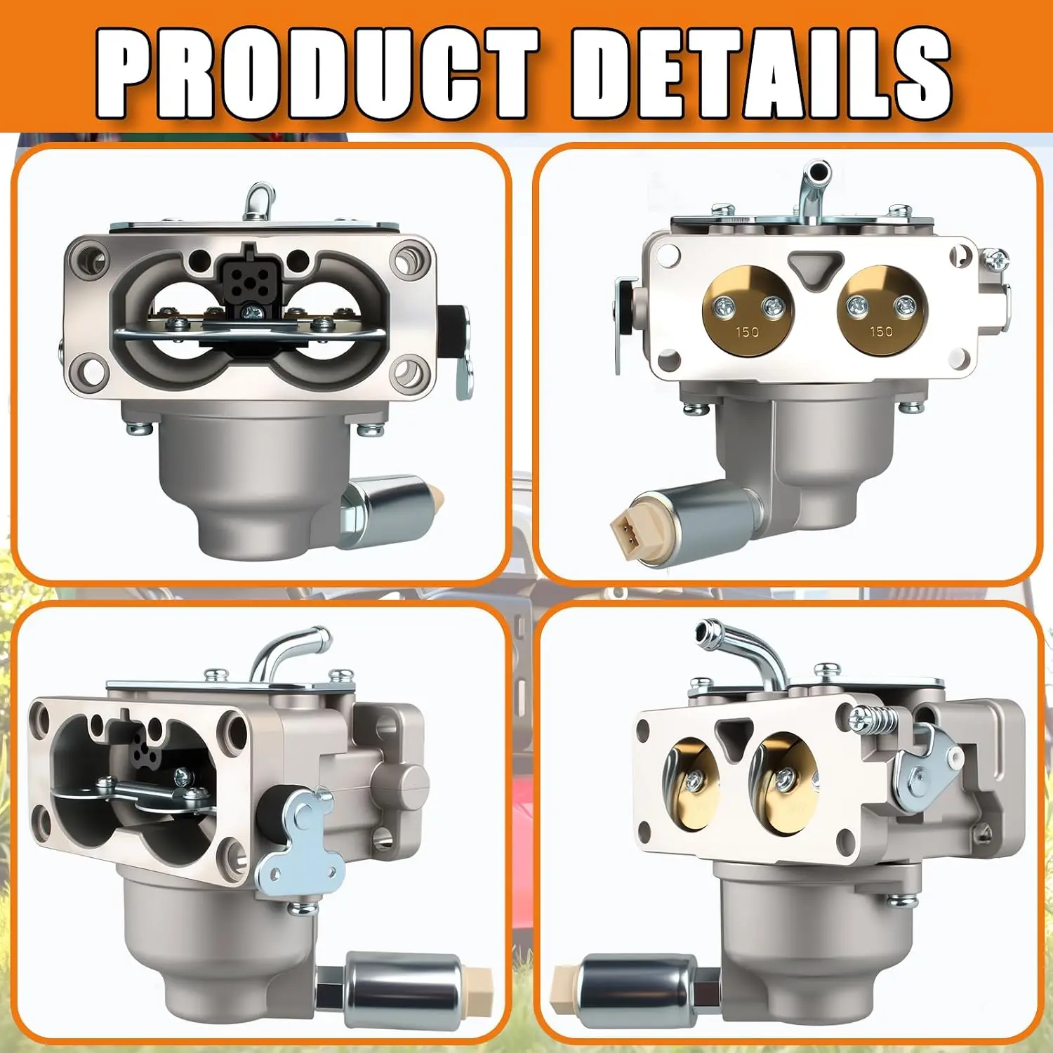796997 Carburetor Compatible with for Briggs & Stratton 796227 Carburetor for  Nikki V-Twin Models 40G777  Engine Lawn Mower