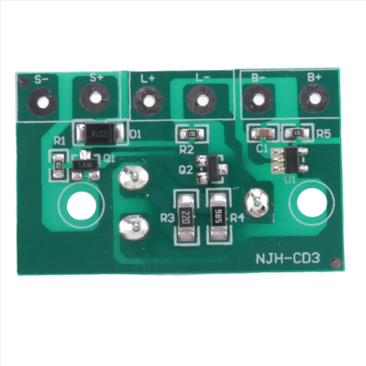A74U Solar Lawn Light Controller Board 3.7V Lithium Battery Solar Spotlight Light Solar Light Circuit Board with Switch