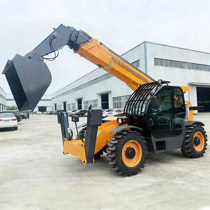 High Lift Telehandler 12 Meter Maximum Height for Construction and Roofing