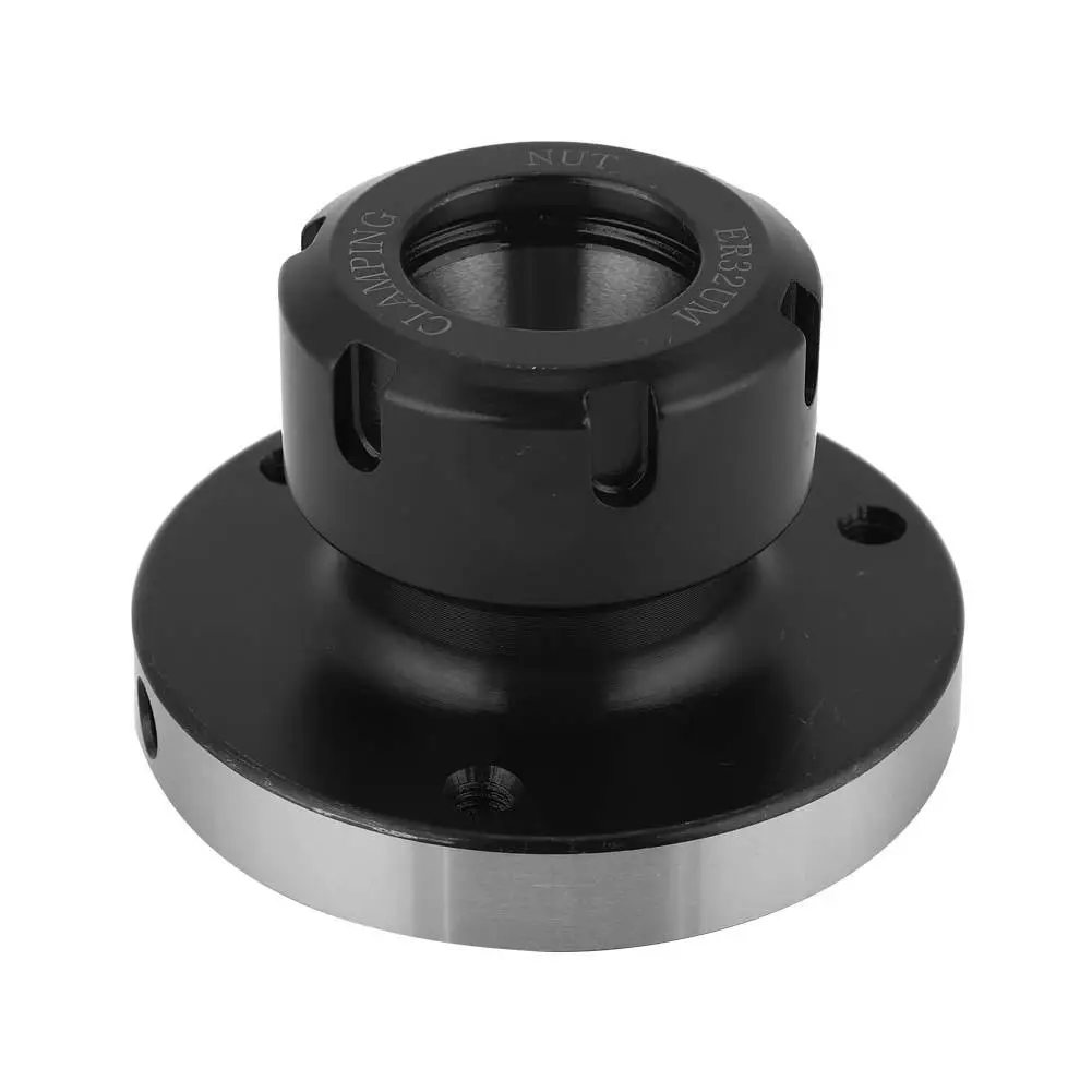 80 مللي متر 100 مللي متر قطر ER32 كوليت تشاك 0.005 دقة ل حامل أدوات الطحن باستخدام الحاسب الآلي الكربون الصلب تشاك لآلة المخرطة