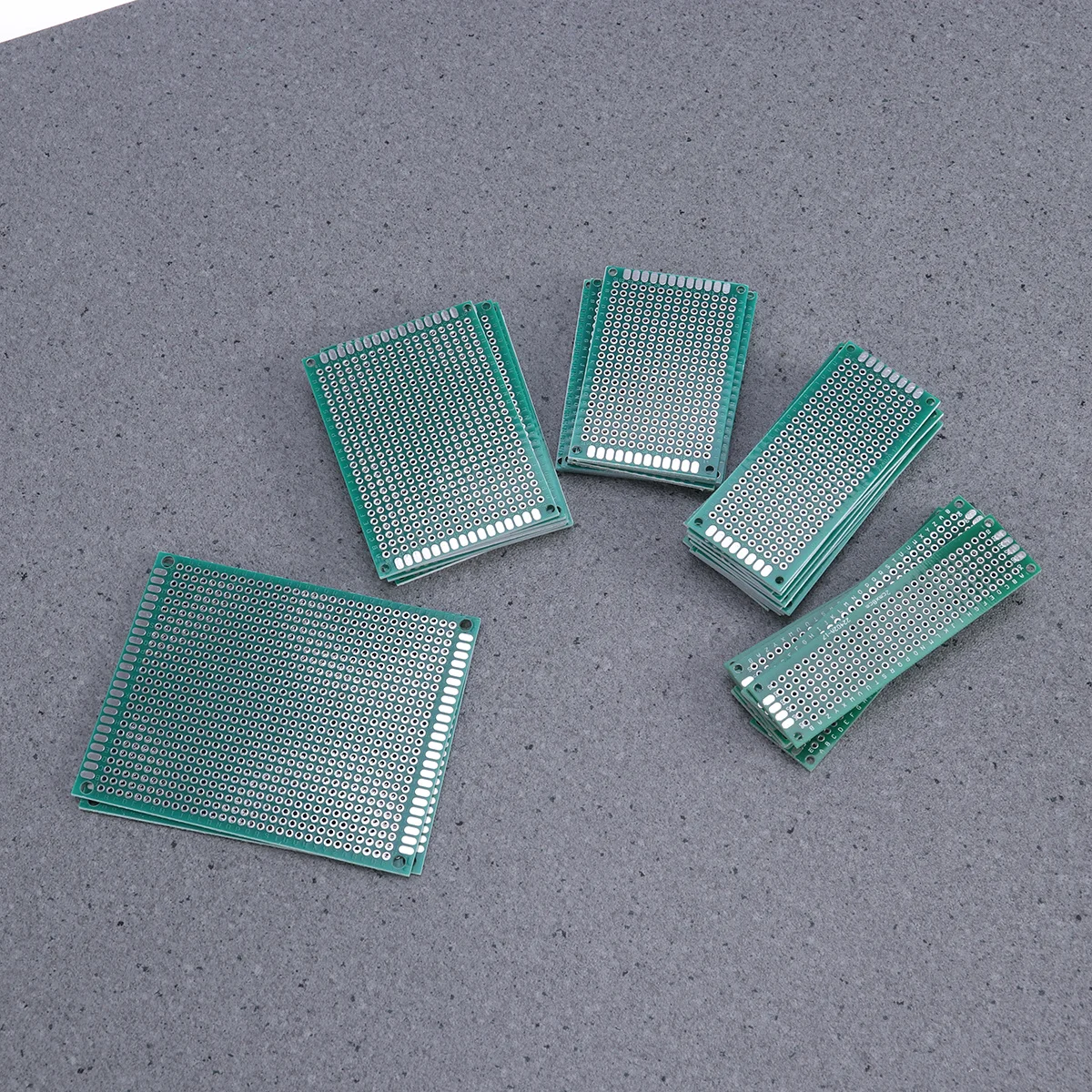 32pcs Double Sided Pcb Board 5 Sizes Pre-Tinned Holes For Diy Electronics Projects Pcb Board Kit Computer Peripheral