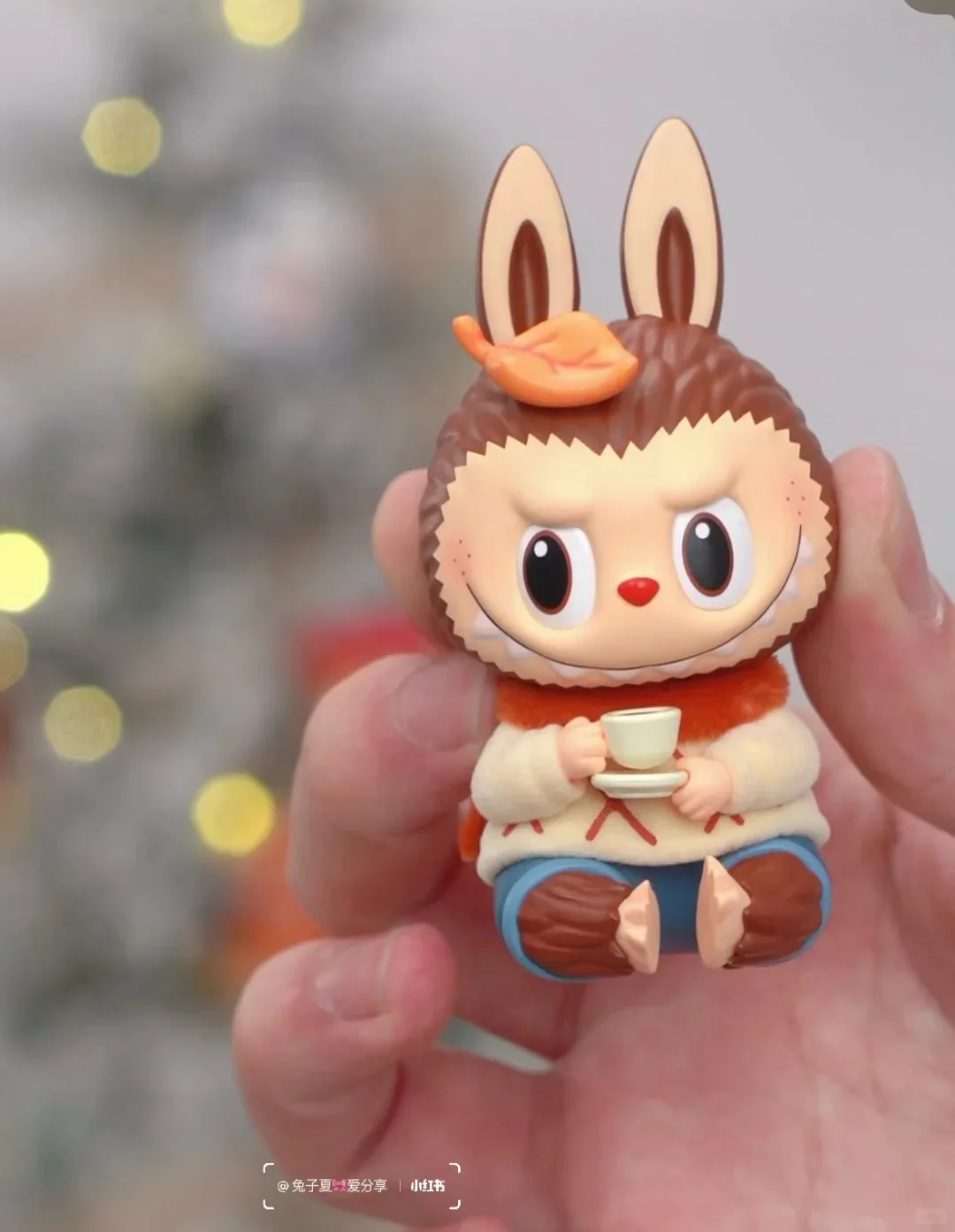 

POPMART Labubu The Monsters Warm Sweater Series Kawaii Fun Toys Surprise Collection Birthday or Christmas Gifts