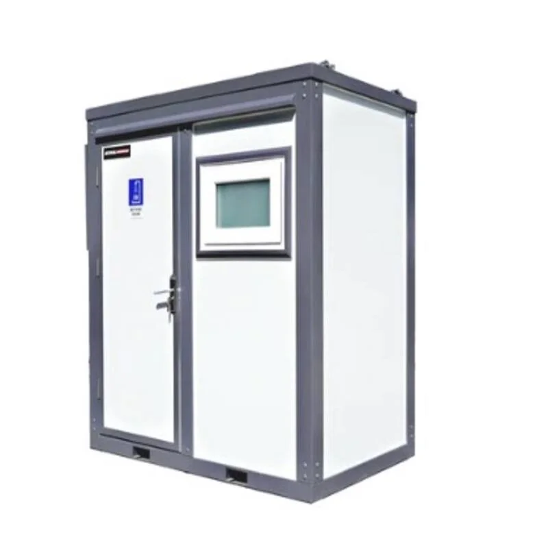 Portable Toilet, Chemical Flush Mobile WC with Sealed Waste Bin for Disaster Relief Emergency Sanitation Support
