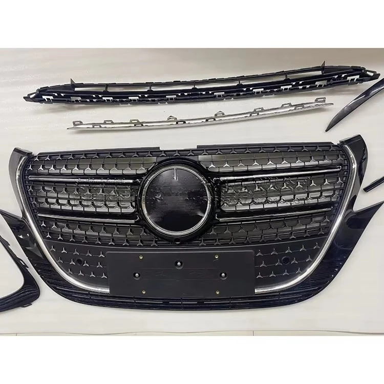 LXRV Original New Facelift Body Kit Upgrade Car Bumpers  W447 Front Bumper Assembly Black Easy Installation Car