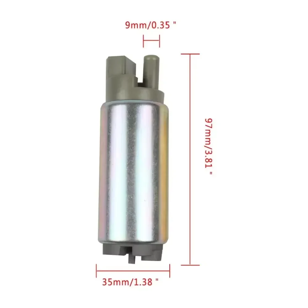 Electric Fuel Pump Kit with Strainer for Honda Acura Kia Mazda Hyundai - Universal Fit for Various Vehicle Models E85 Type