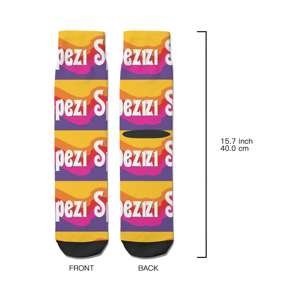 Paulaner Spezi Munich Funny Men\'s Socks Vintage Beer Drinks Street Style Novelty Crew Sock Gift Pattern Printed