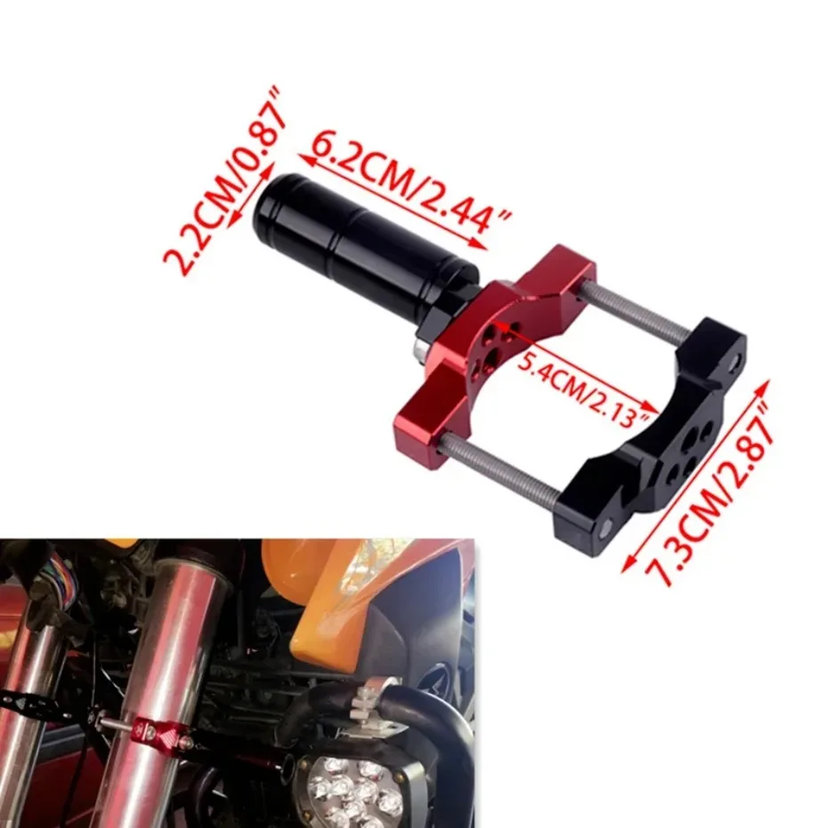 1pcs 54mm Motorcycle Headlight Expansion Bracket Signal Light Fixture Spotlight Rod motorcycle accessories