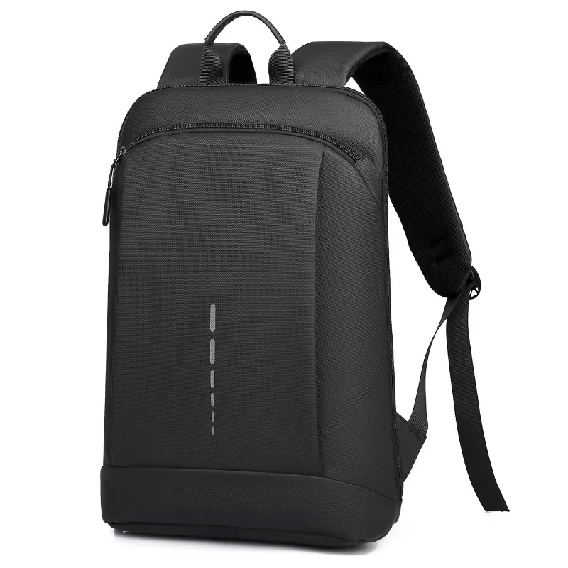 New Men's High-quality 15.6-inch Computer Backpack with Large Capacity PU Travel Bag Hot Selling Mini Backpack