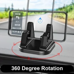 1PC 360 Degree Rotate Car Cell Phone Holder Dashboard Sticking Universal Stand Mount Bracket For Mobile Phone Car accessories