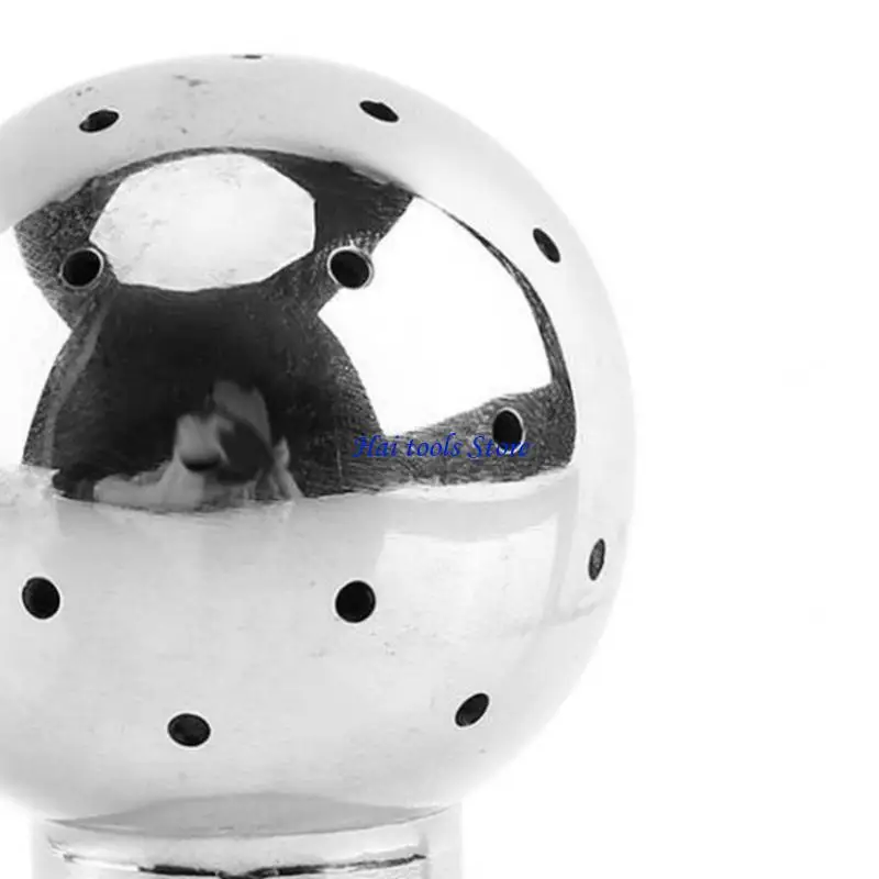 X37E Steel Fixed Internal Thread Cleaning Ball Sprayer Ball For Food Pharmaceuticals Use