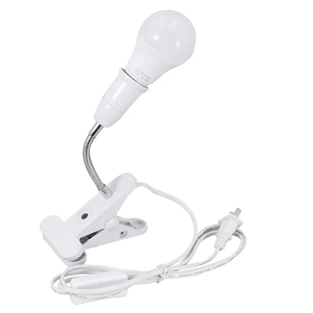 Soporte de lámpara Led Universal para plantas, Clip de cabeza de tubo, accesorios de luz de relleno, E27