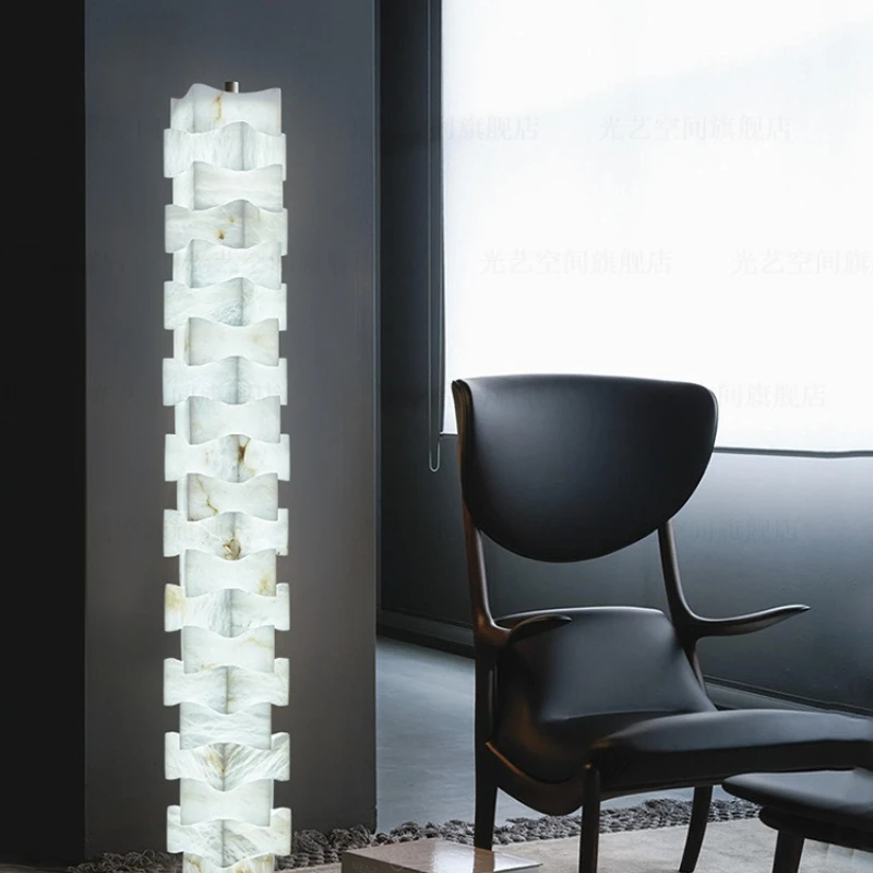 

Floor lamp living room sofa light luxury bedroom bedside creative designer model room floor lamp