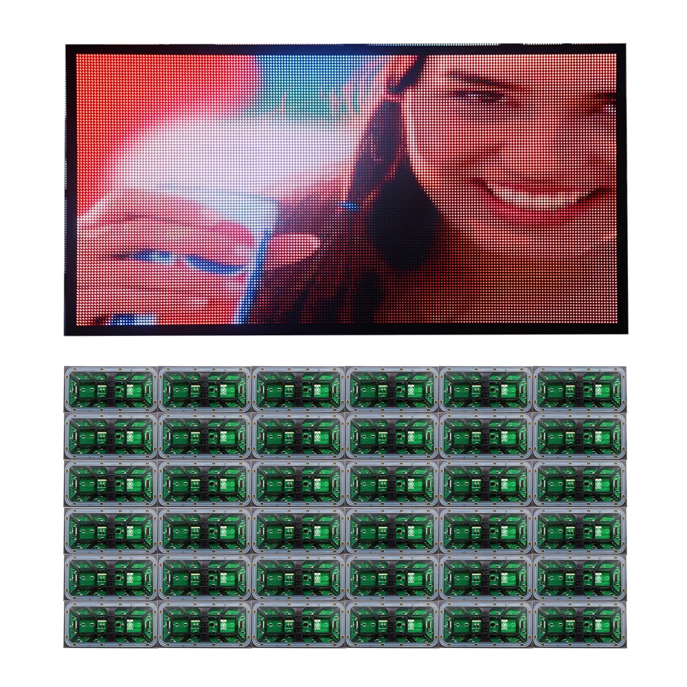 P10 LED display Set 190xP10 25xPower Supply 5xHD-C16L 70xData Cable