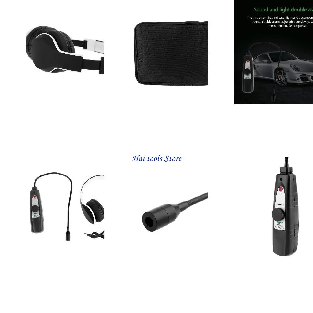 

X37E Ultrasonic Leak Detector Gas Air Water Fluid Pressure Vacuum Leaks Tester Tool