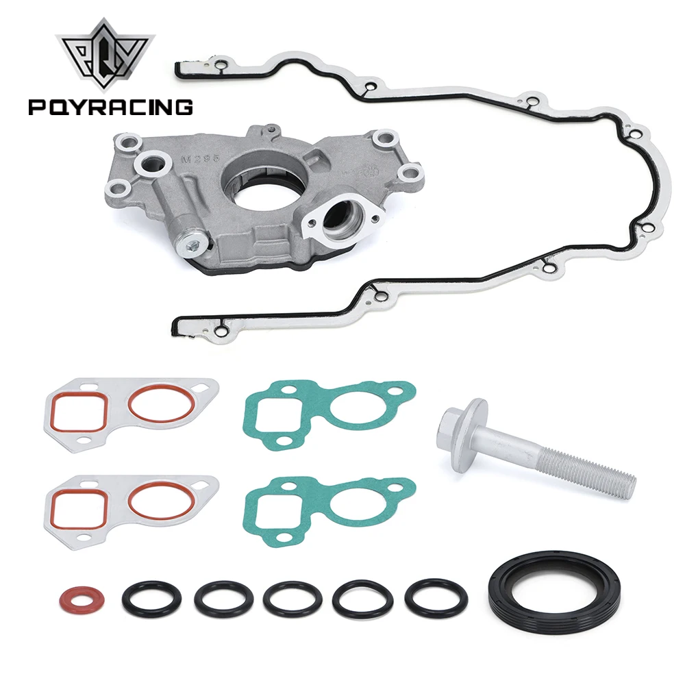 High Pressure M295HV M295 Oil Pump Kit With Timing Cover Gaskets & Balancer Bolt For LS1 LS2 Engine 4.8L 5.3L 5.7L 6.0L