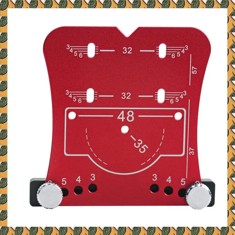 

A77I 35Mm Woodworking Hinge Hole Opener Punch Tool,Punch Locator And Limiting Frame,Drilling And Mounting Of Hinges