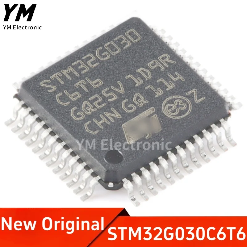 New Original STM32G030C6T6 LQFP-48 ARM Cortex-M0+ 32-bit microcontroller MCU