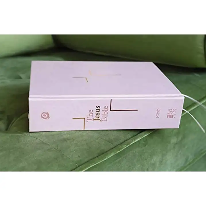 A Bíblia de Jesus, Edição NIV, Imitação de Couro, Rosa, (Capa Dura)