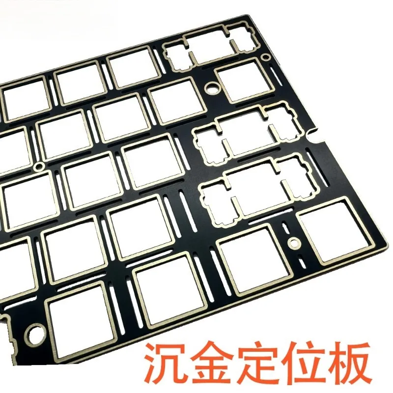 Xiao K64H3 K66H3mz Version E-sports Magnetic Axis Keyboard Positioning Board Customized Gold FR4 Positioning Board Sound Package