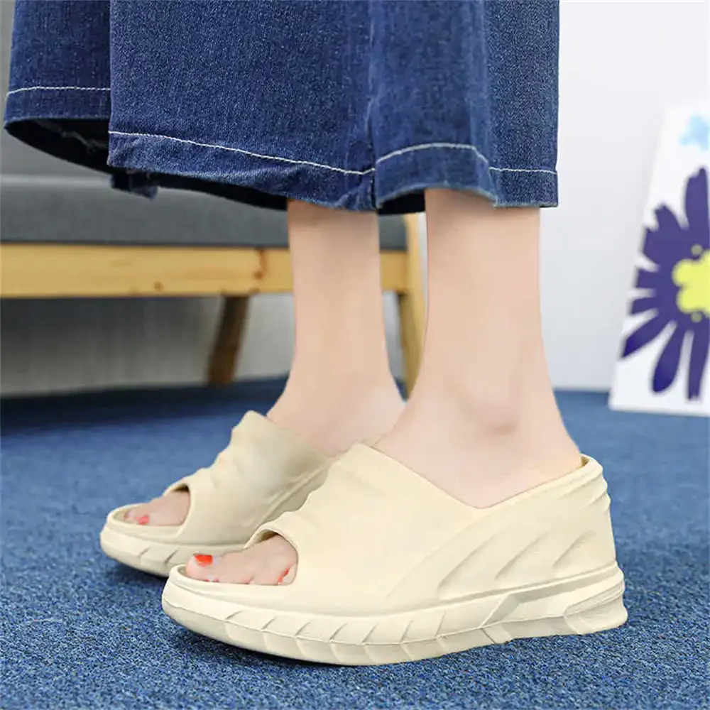 Mint Green Thick Heeled Women's Non-slip Slipper Original Luxury Designer Shoes Women Shoes Sandal Sneakers Sport