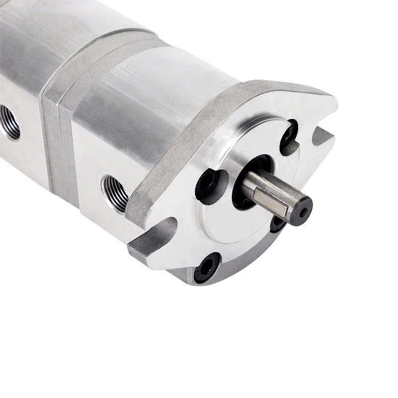 

TLF Mini Hydraulic Pump Quadruple Small Displacement Gear Oil Pump Manufacturer ization Multi-stage Hydraulic Pump