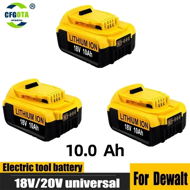 Original DCB200 20V 10Ah Lithium Replacement Battery For Dewalt 18V DCB184 DCB200 DCB182 DCB180 DCB181 DCB182 DCB201 DCB206