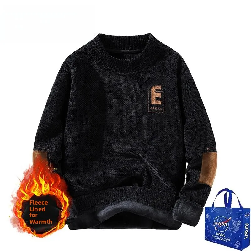 

Thiened Fce круглый свитер Ne Цельная толстовка с капюшоном Fce Теплая модная молодежная длинная зимняя толстовка из полиэстера Све