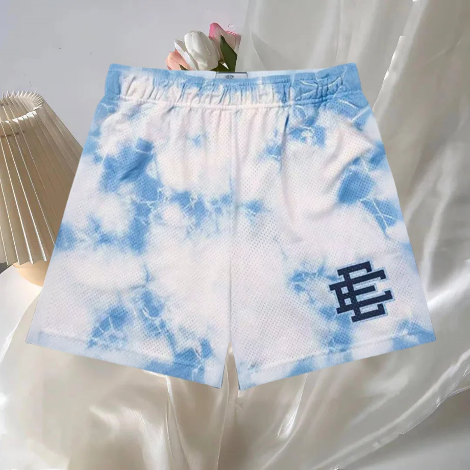 الأساسية قصيرة مدينة نيويورك SKYLINE رياضة الرجال السراويل غير رسمية اللياقة البدنية السراويل الرياضية الصيف تجريب شبكة السراويل رجل السراويل