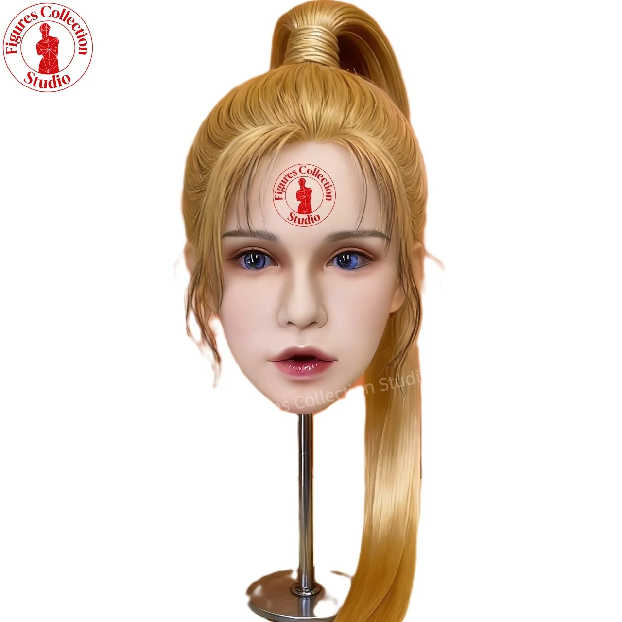 

Artisan Makeup Head HYH-SHB-KX-0037 Life-Size, M16 Interface, Ultra-Realistic for Hairstyle, Jewelry, Photography