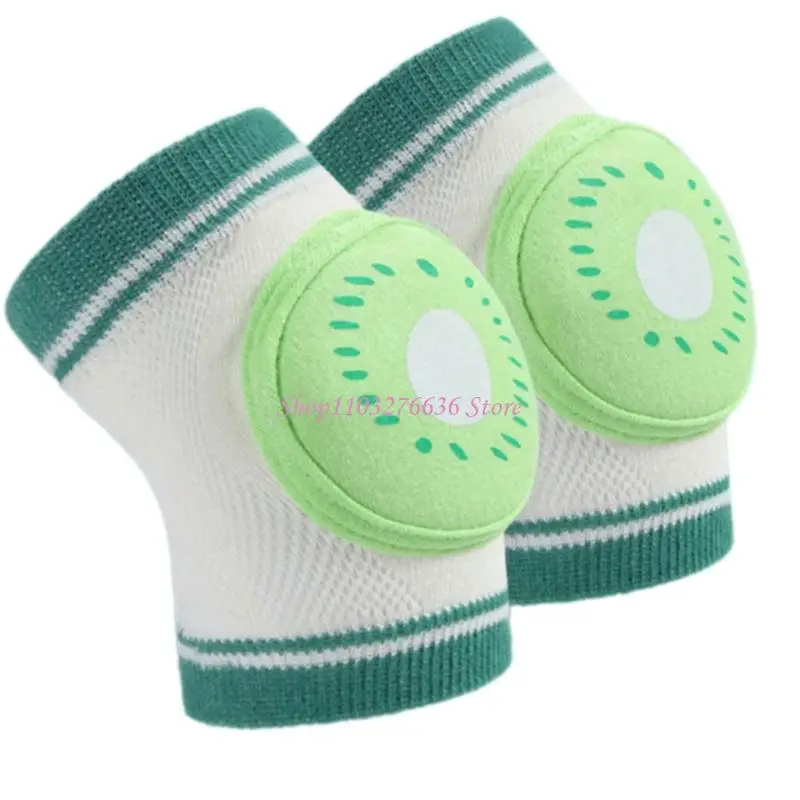 R6FD Baby Learning To Walk Leg Sleeves Nonslip Knee Elbow Guards For Indoor Floor