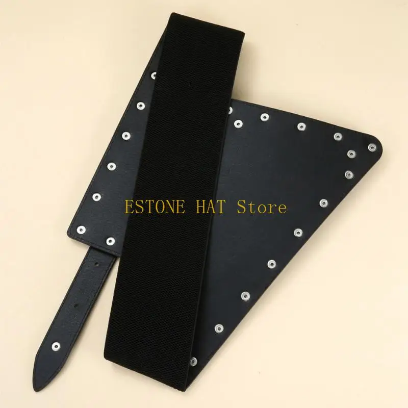 โซ่เข็มขัดเอว 49mf Punk studded สำหรับชุดเครื่องแต่งกายแบบสบาย ๆ สำหรับชุดกางเกงยีนส์