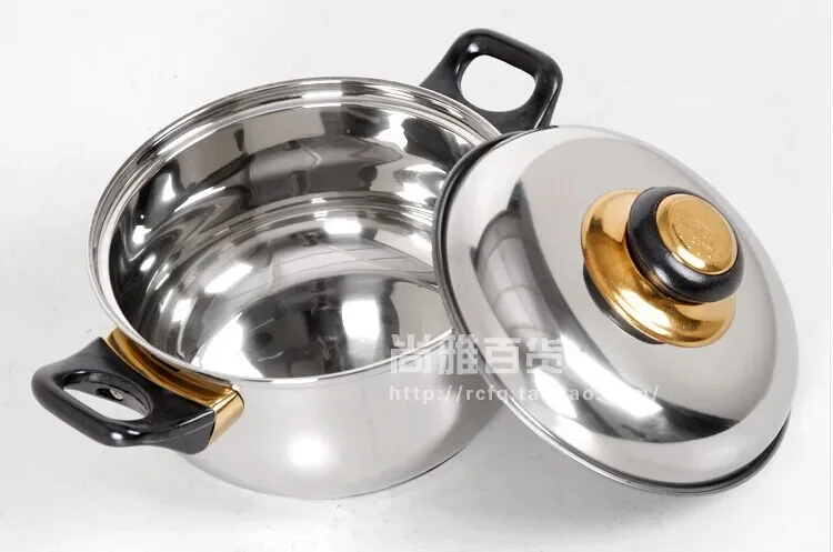 Cooking Tools 12 Pieces of Stainless Steel Cookware Set Soup Pot Milk Pot Fry Pan Combination Set Induction Apply