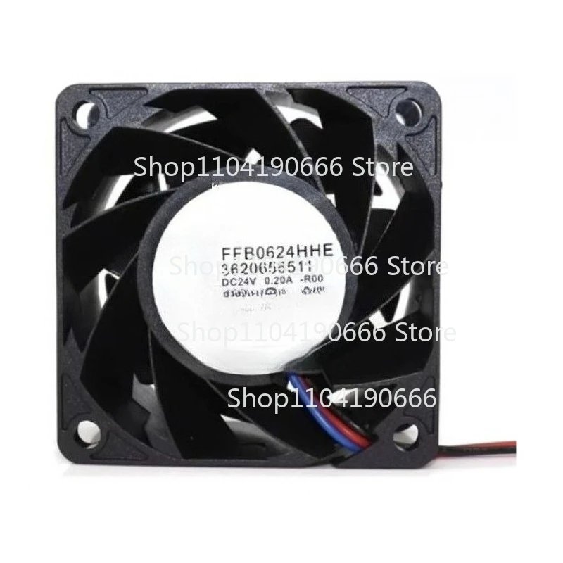 AA  for  Delta FFB0624SHE DC24V 0.40A 6CM 6038 2-Wire Inverter Fan