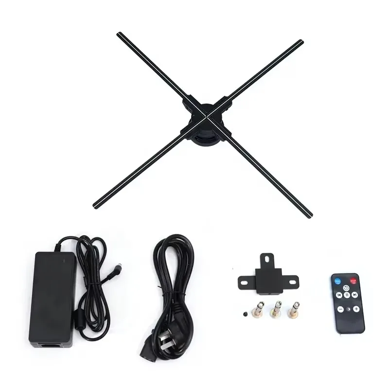 High resolution diode holographic display fan fast delivery naked eye stereo holographic digital signage