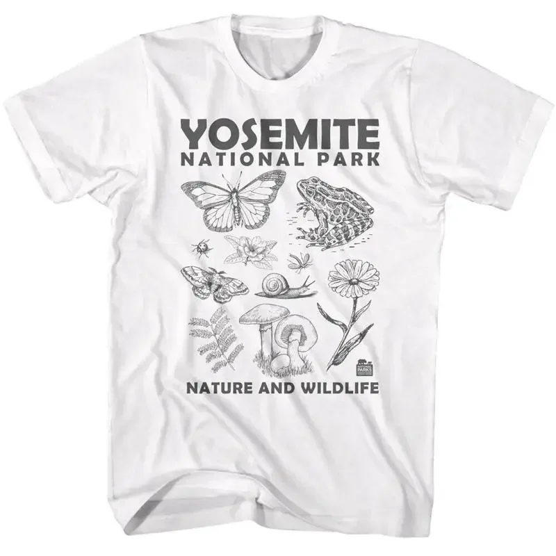 United States National Parks Yosemite Nature And Wildlife Men's T Shirt