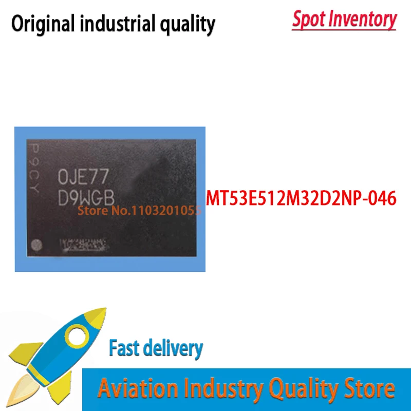 1pcs D9XRR MT53E512M32D2NP-046 WT:F LPDDR4 16GB BGA200 16G Flash Memory IC  100%Working