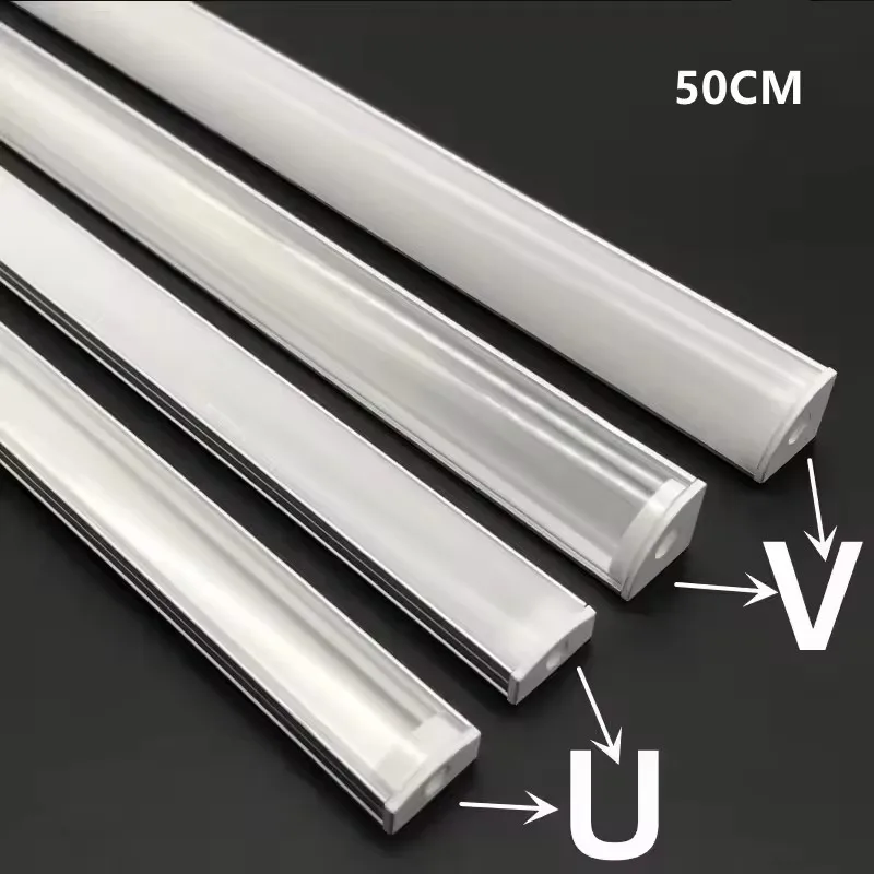LED strip aluminum profile led light bar Corner Aluminium Profile Channel Holder for Ceiling wall corner LED Strip Light Bar