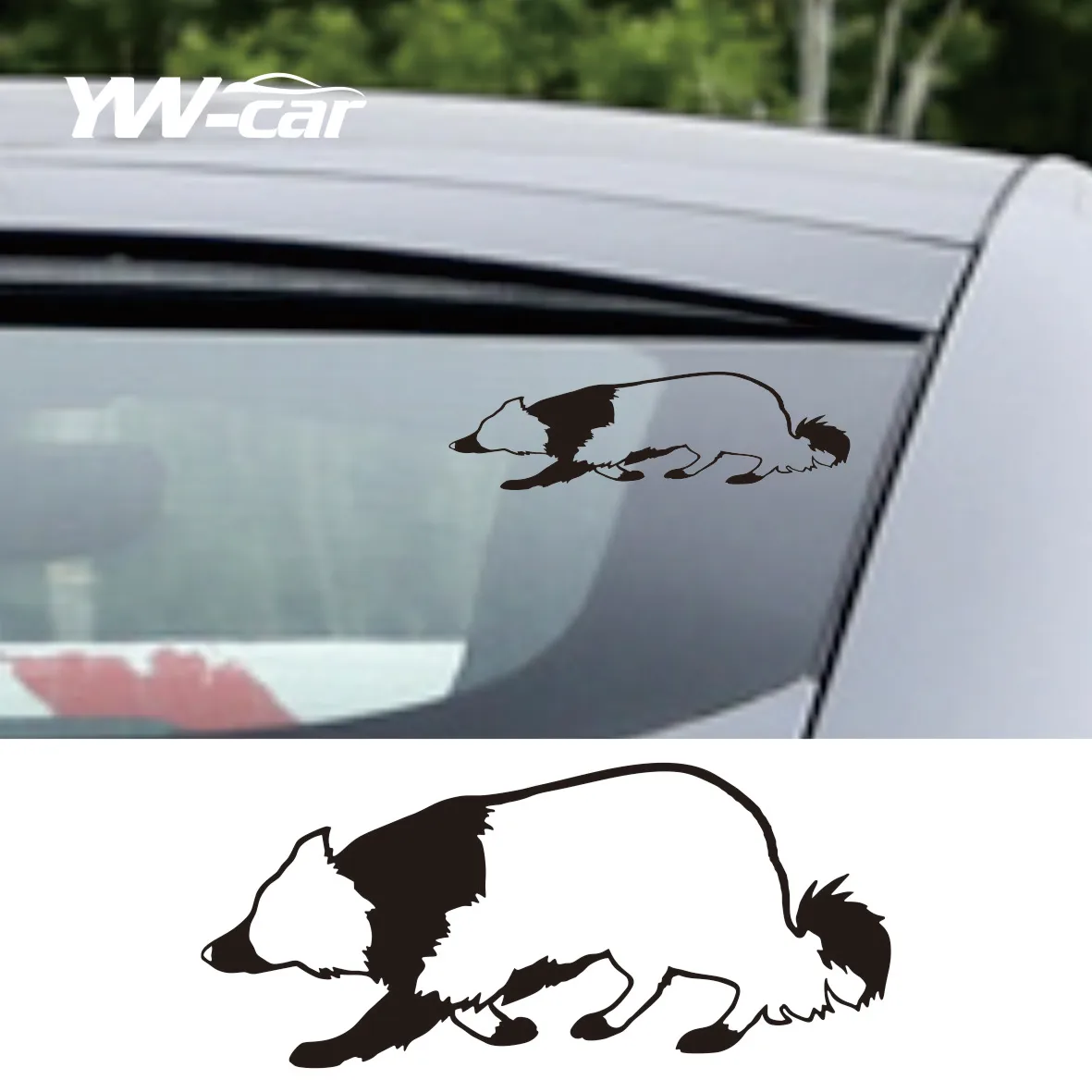Boutique Decals Presents: Border Collie Breed Sticker - A Must - Have Exterior Accessory for Dog Lovers