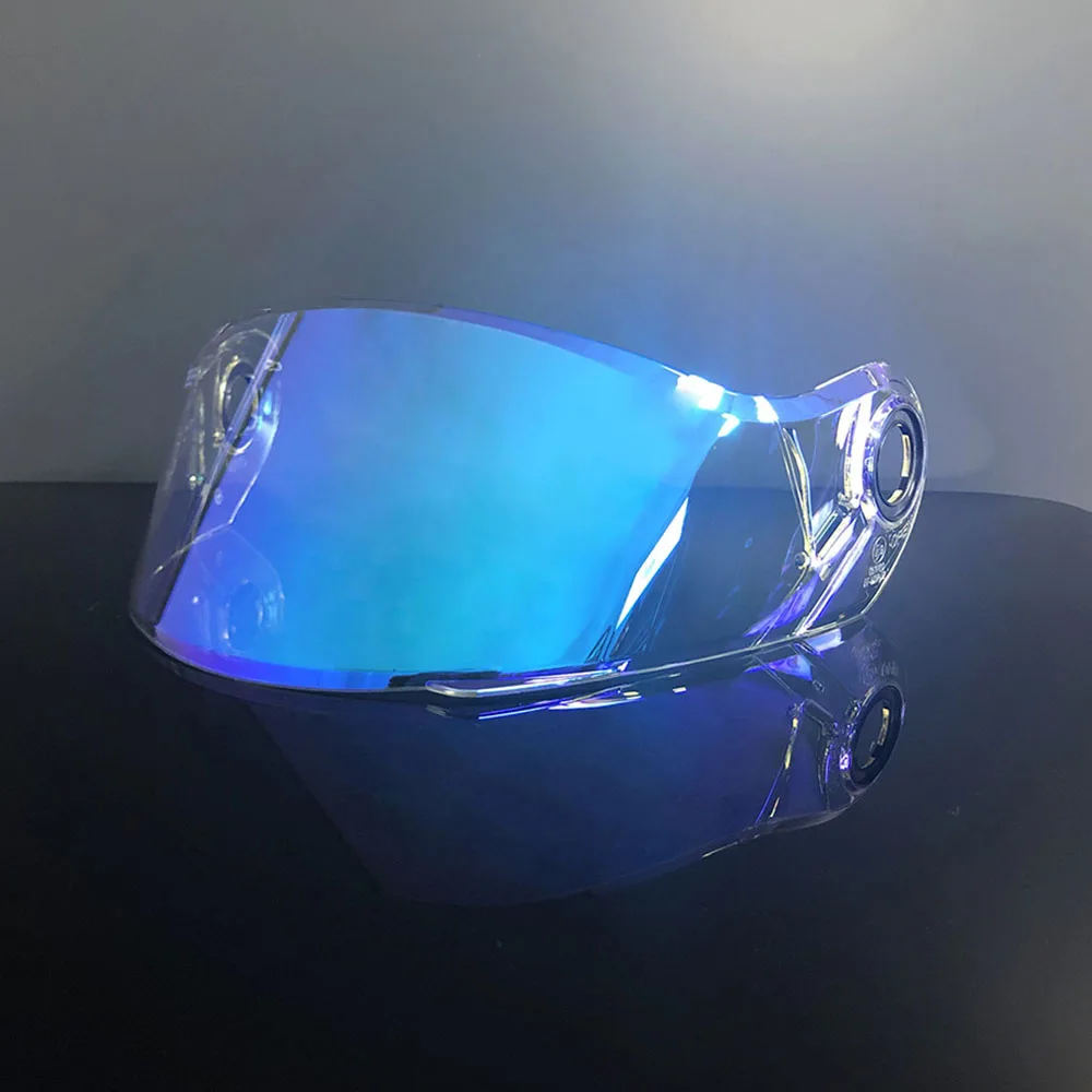 Fit for LS2 FF370 FF394 FF325 FF386 Helmet Visor Motorcycle Full Face Helmet Shield Lens Replacement Silver Anti-UV Lens