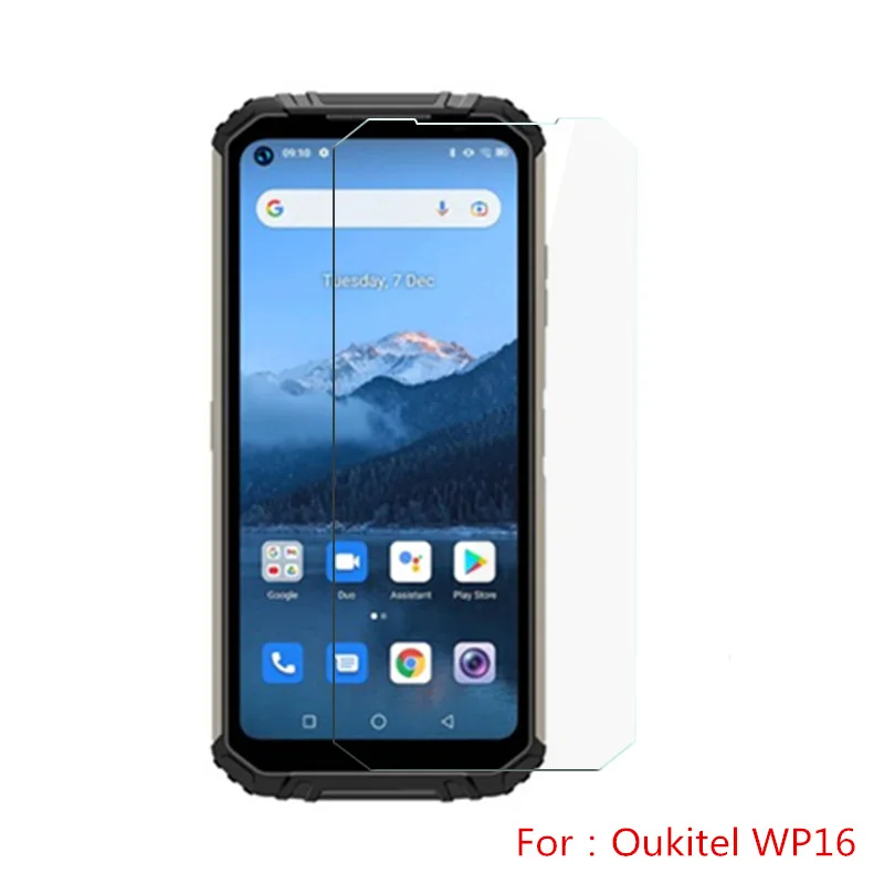 on Pelicula Oukitel WP16 Tempered Glass Screen Protector Film For Cristal Templado Oukitel WP16 WP 16 Protective Glass Cover