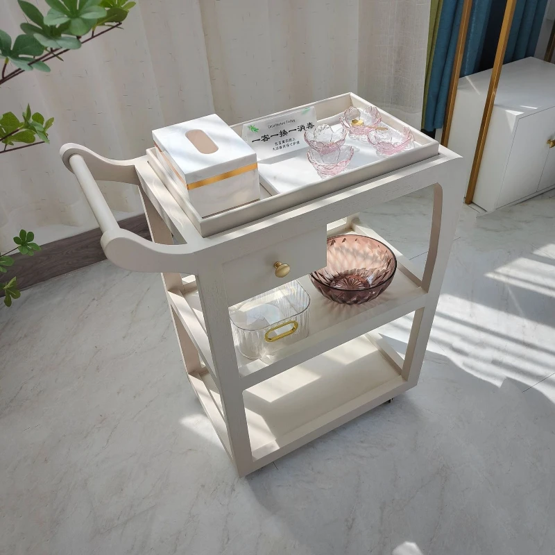 

Beauty Nail Art Salon Trolley Luxury Living Room Modern Villa Salon Trolley Kitchen Commercial Furniture Carrello Attrezzi Lstc