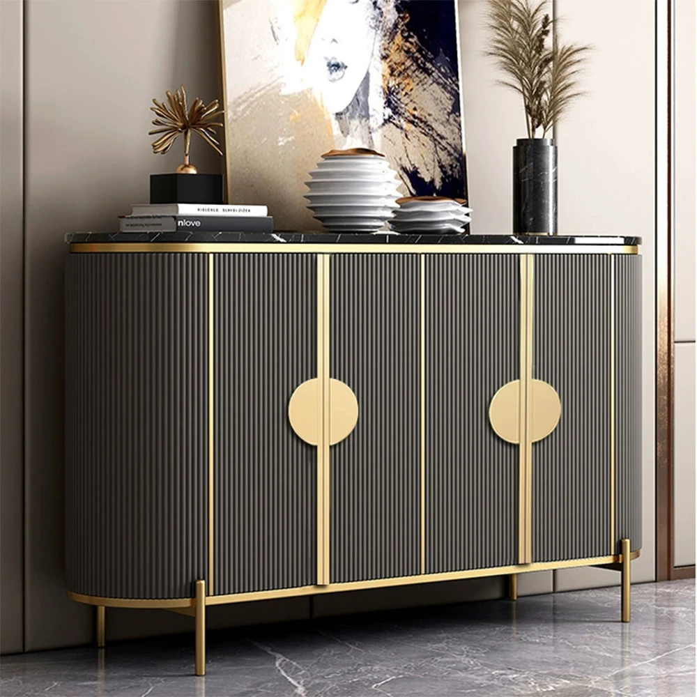 Home Furniture min Order 1 Piece Sideboard Black Lacquer Italian Sideboard Modern Sideboard Cabinet With Storage Space