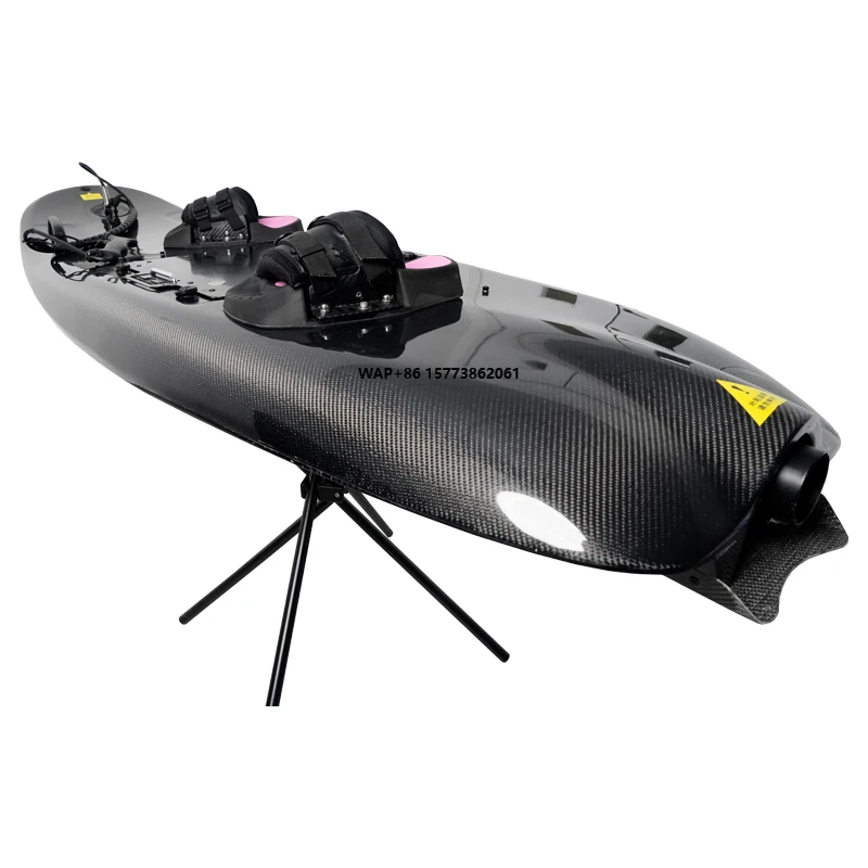 카본 파이버 전기 서핑보드 72V 고강도 경량 제트 추진 해양용