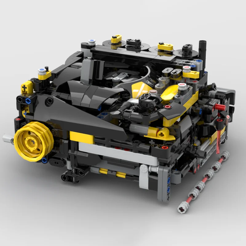 677 stücke MOC Puzzle Box Technische Modell Bausteine Spielzeug DIY Kreative Bau Idee Ziegel Weihnachten Geschenke Bildung Kinder