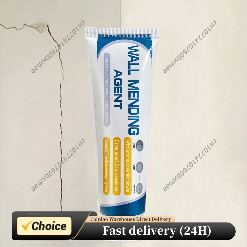 Drywall Repair Kit with Scraper Strong Adhesion Paint Wall Surface Hole Fill Quick and Easy Solution for Cracks and Holes